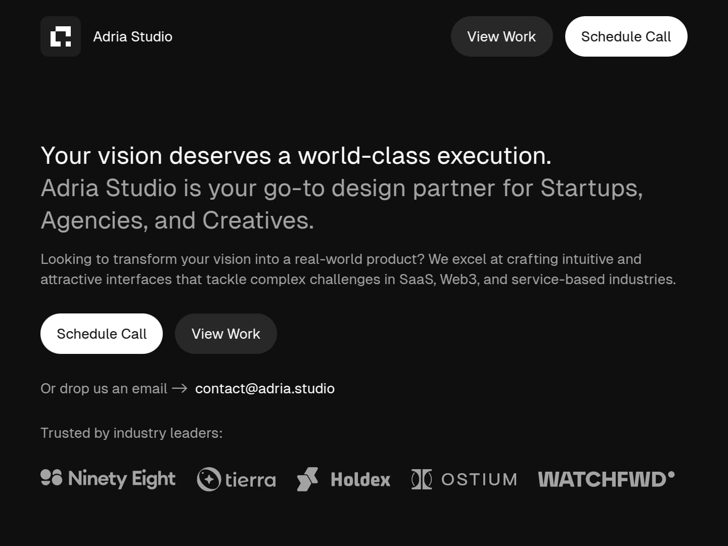 Adria Studio Portfolio