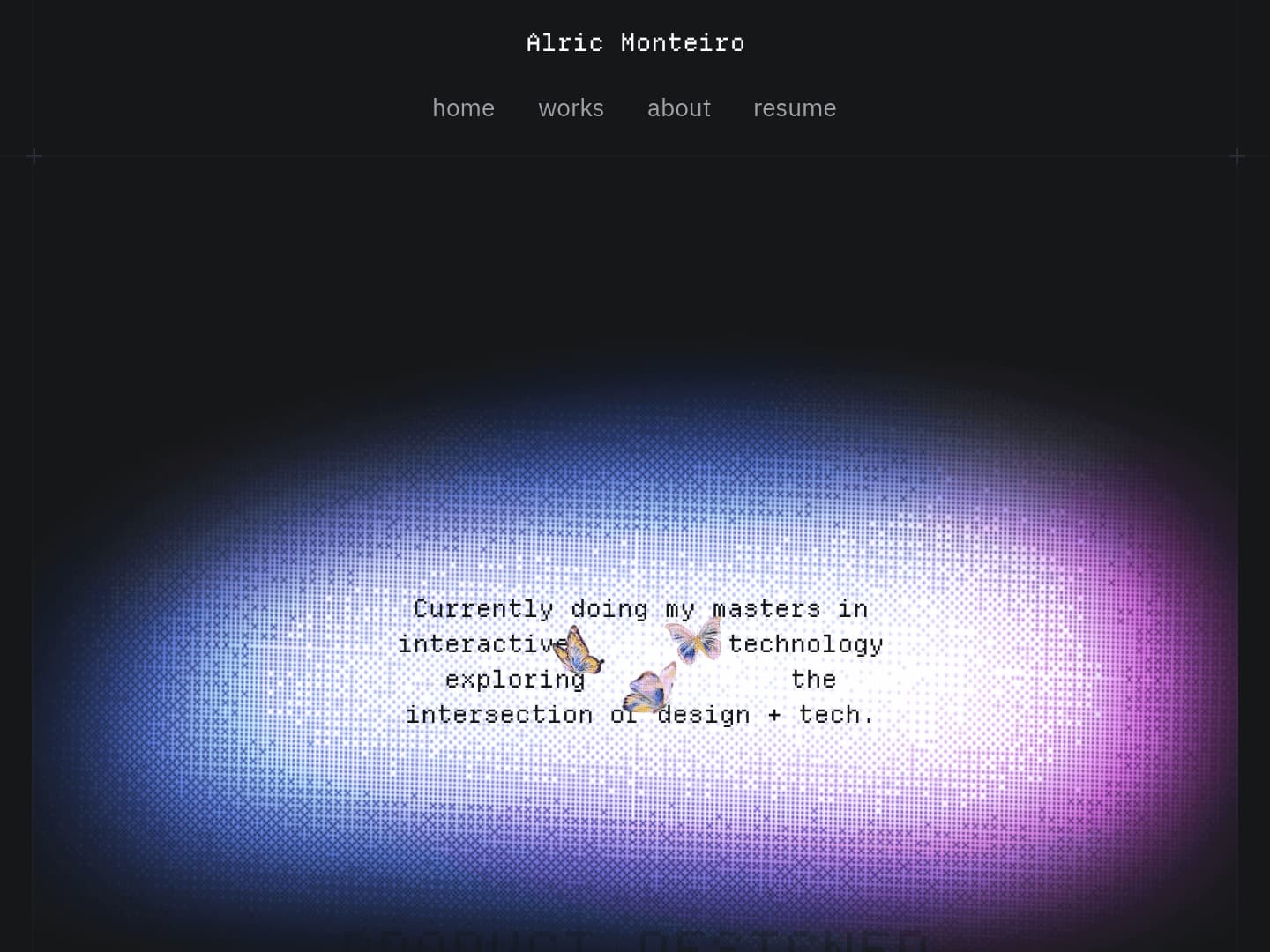 Alric Monteiro Portfolio