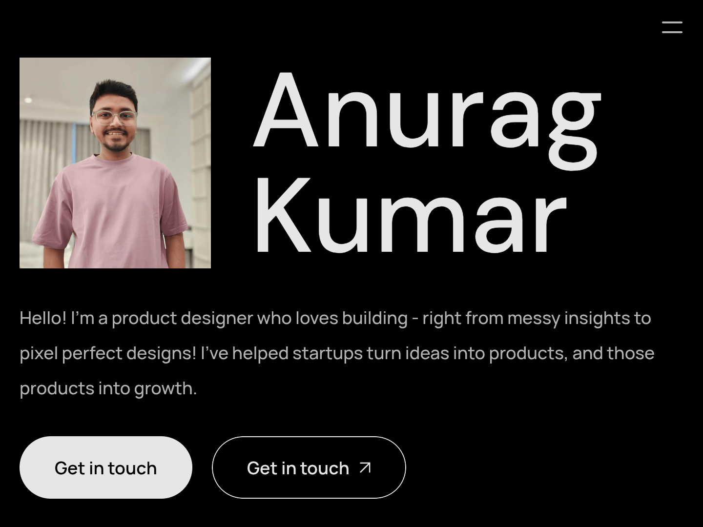 Anurag Kumar Portfolio