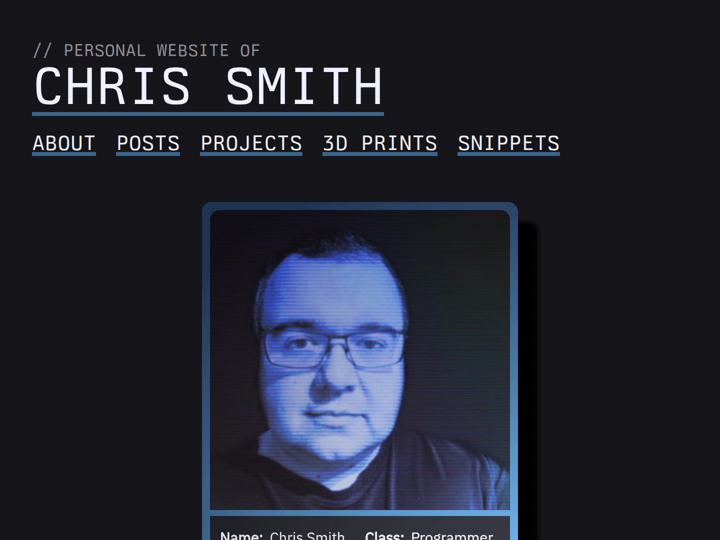 Chris Smith Portfolio