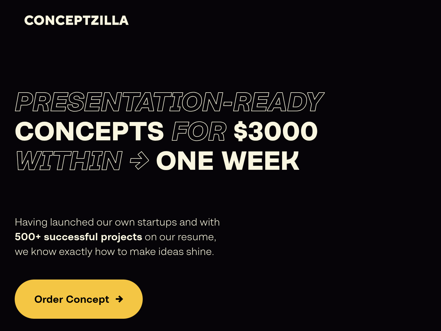 Conceptzilla Portfolio