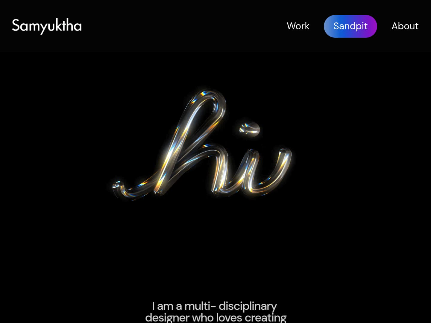 Samyuktha Portfolio