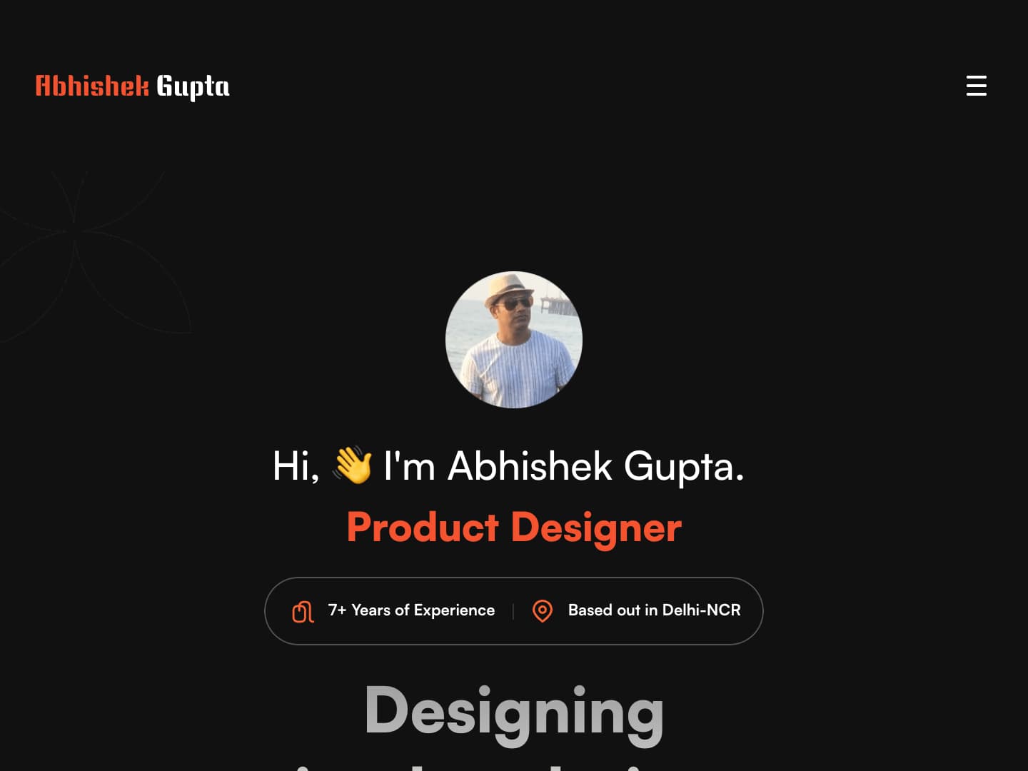 Abhishek Gupta Portfolio