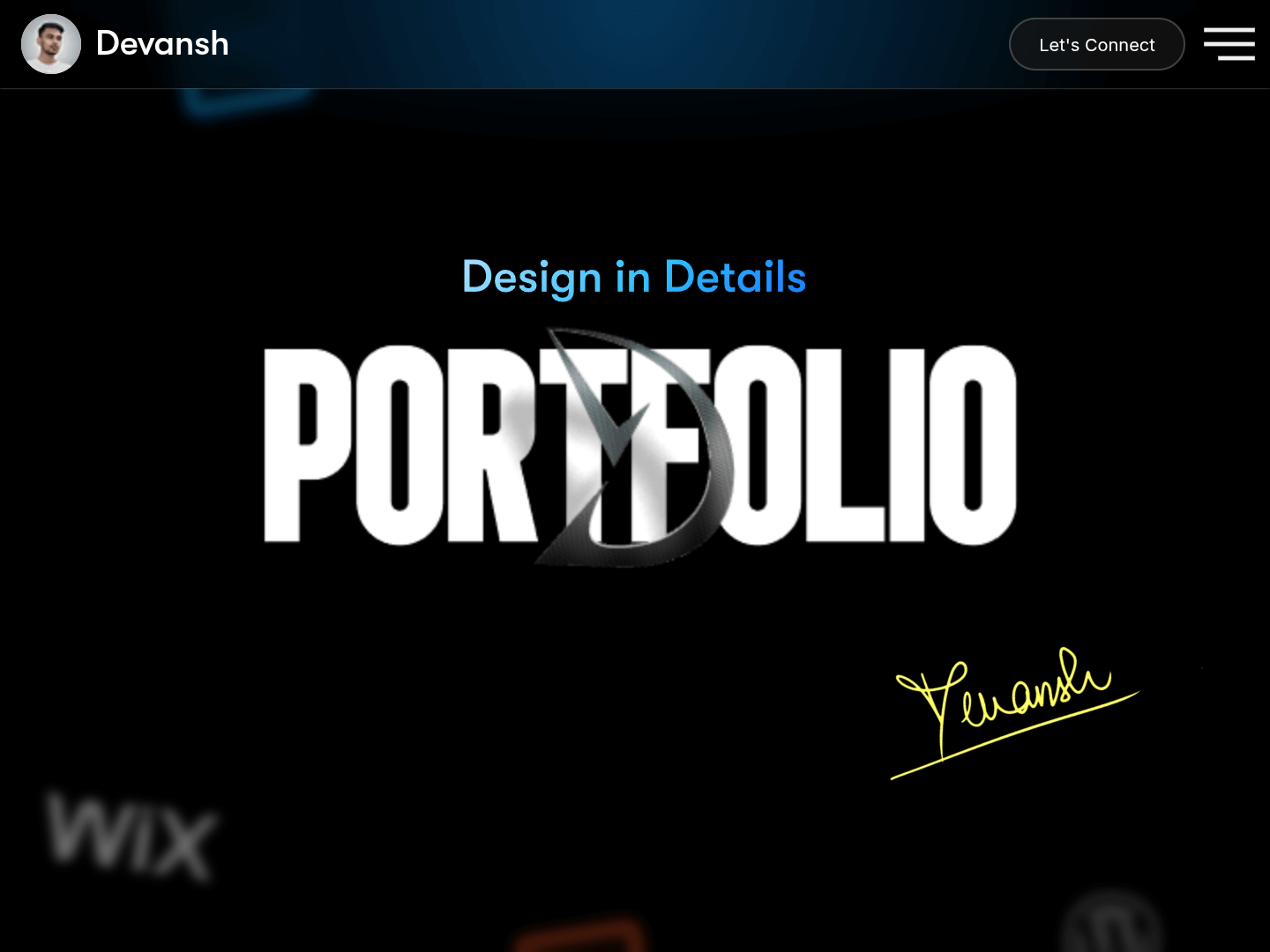 Devansh Prakash Portfolio