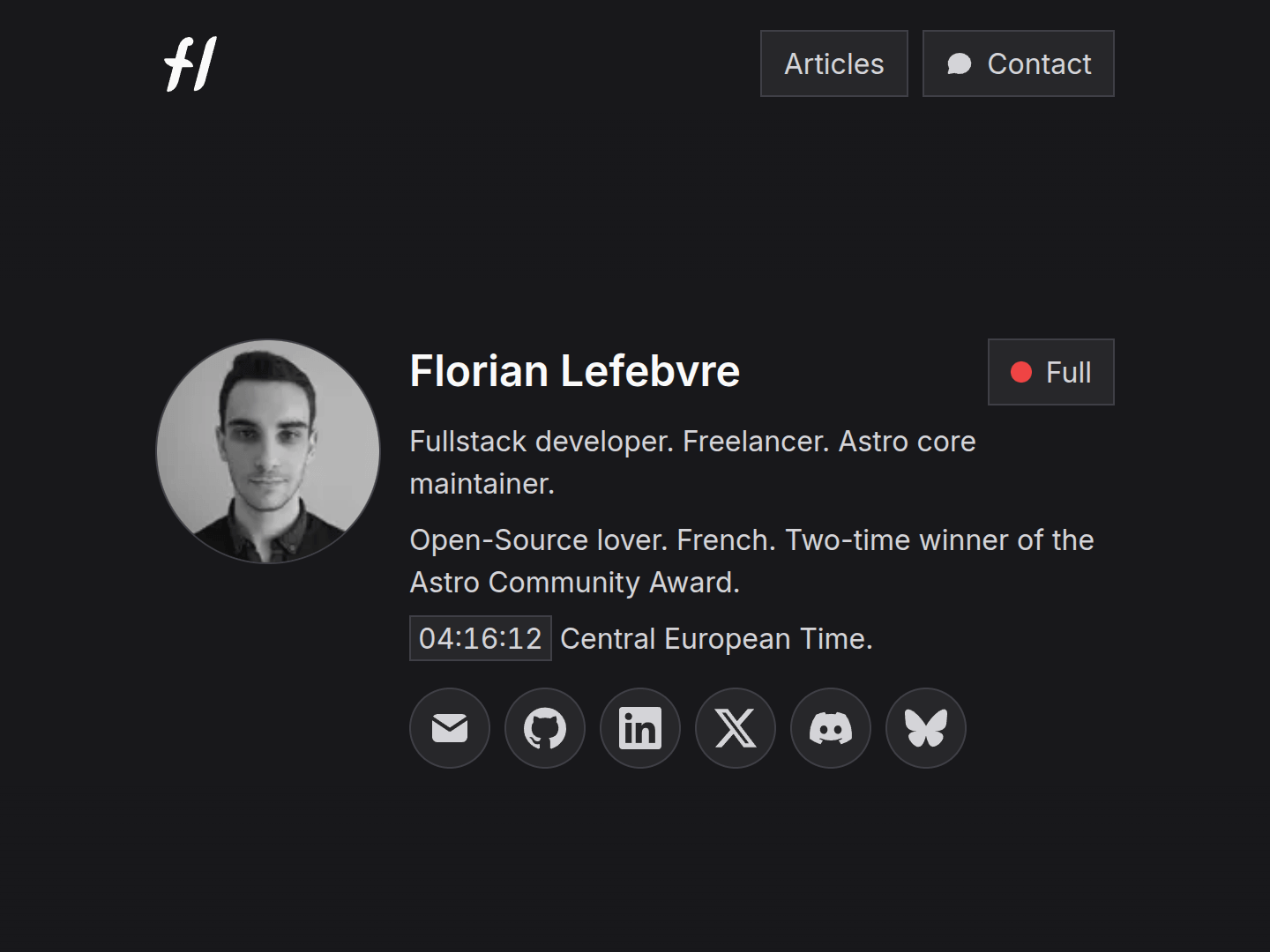 Florian Lefebvre Portfolio