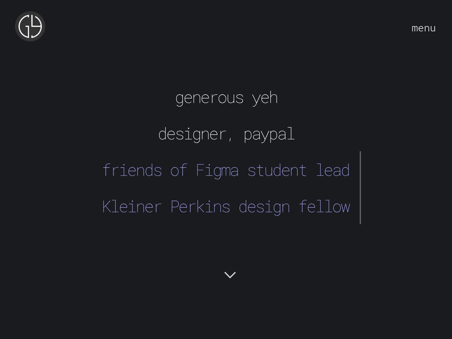 Generous Yeh Portfolio