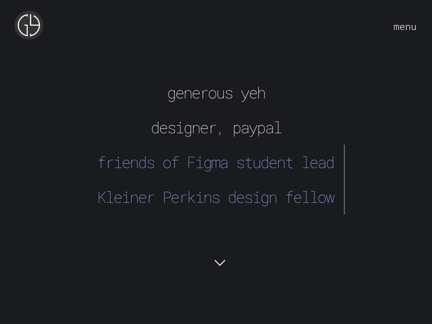 Generous Yeh Portfolio