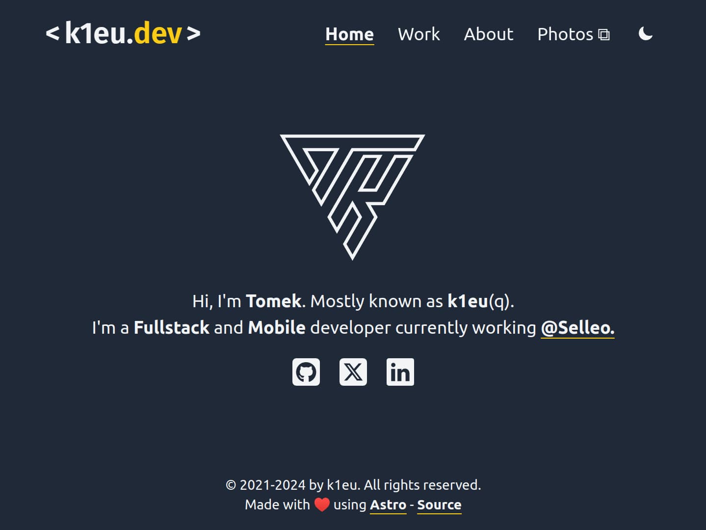Tomasz Kielar Portfolio
