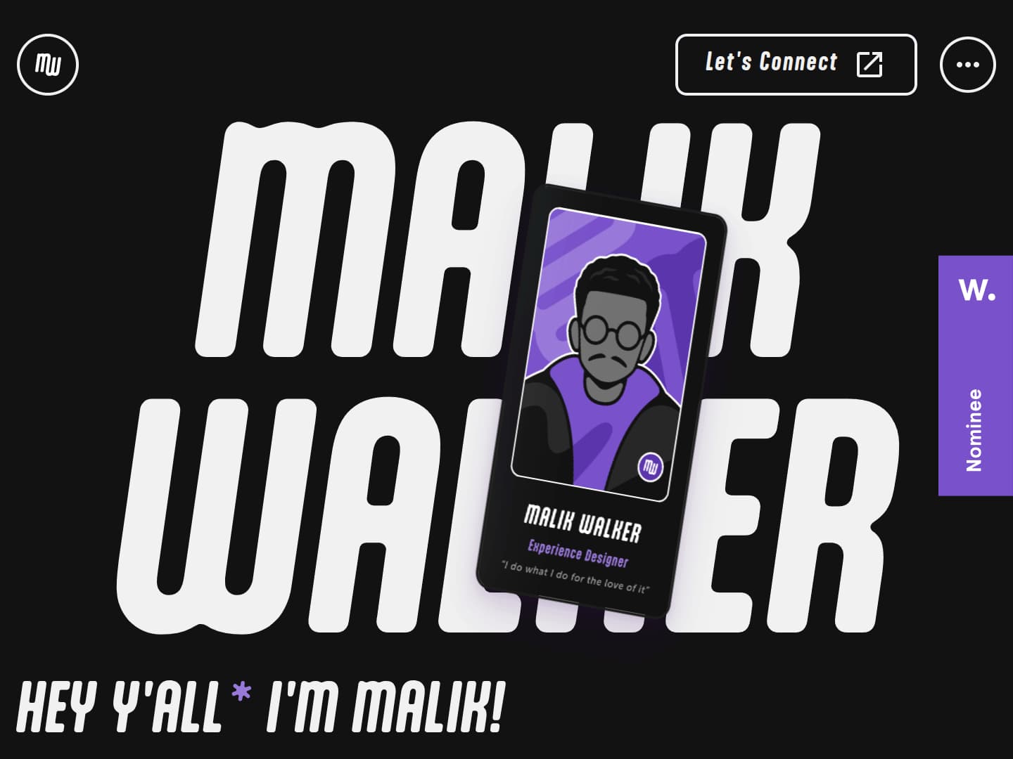 Malik Walker Portfolio
