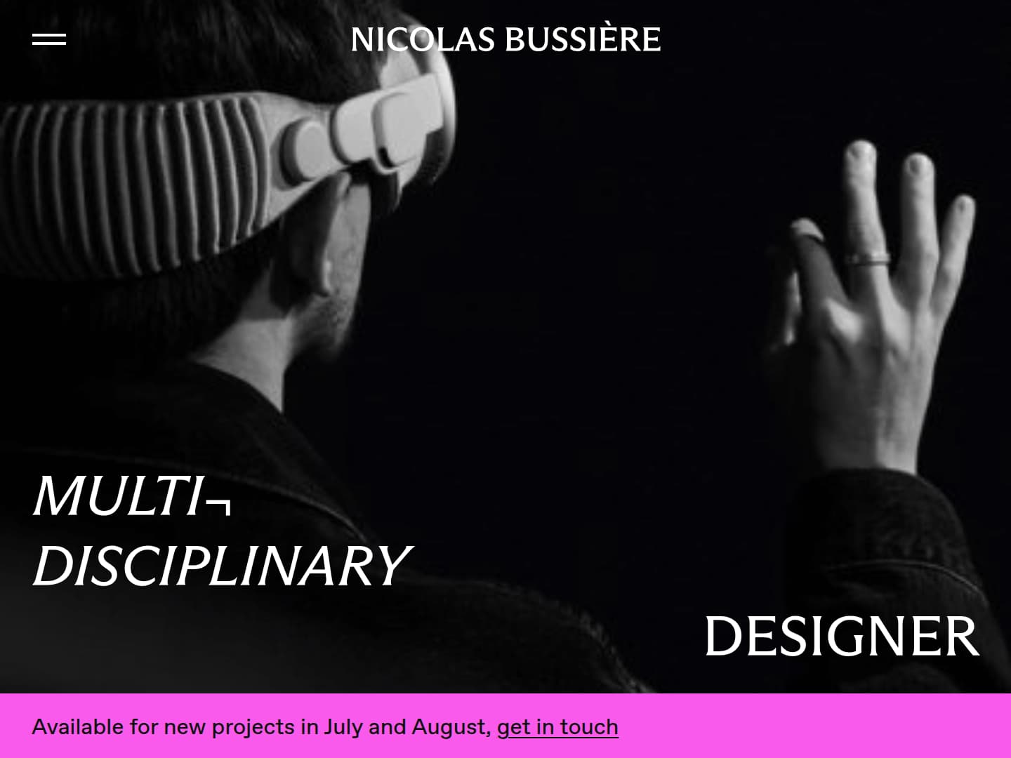 Nicolas Bussière Portfolio