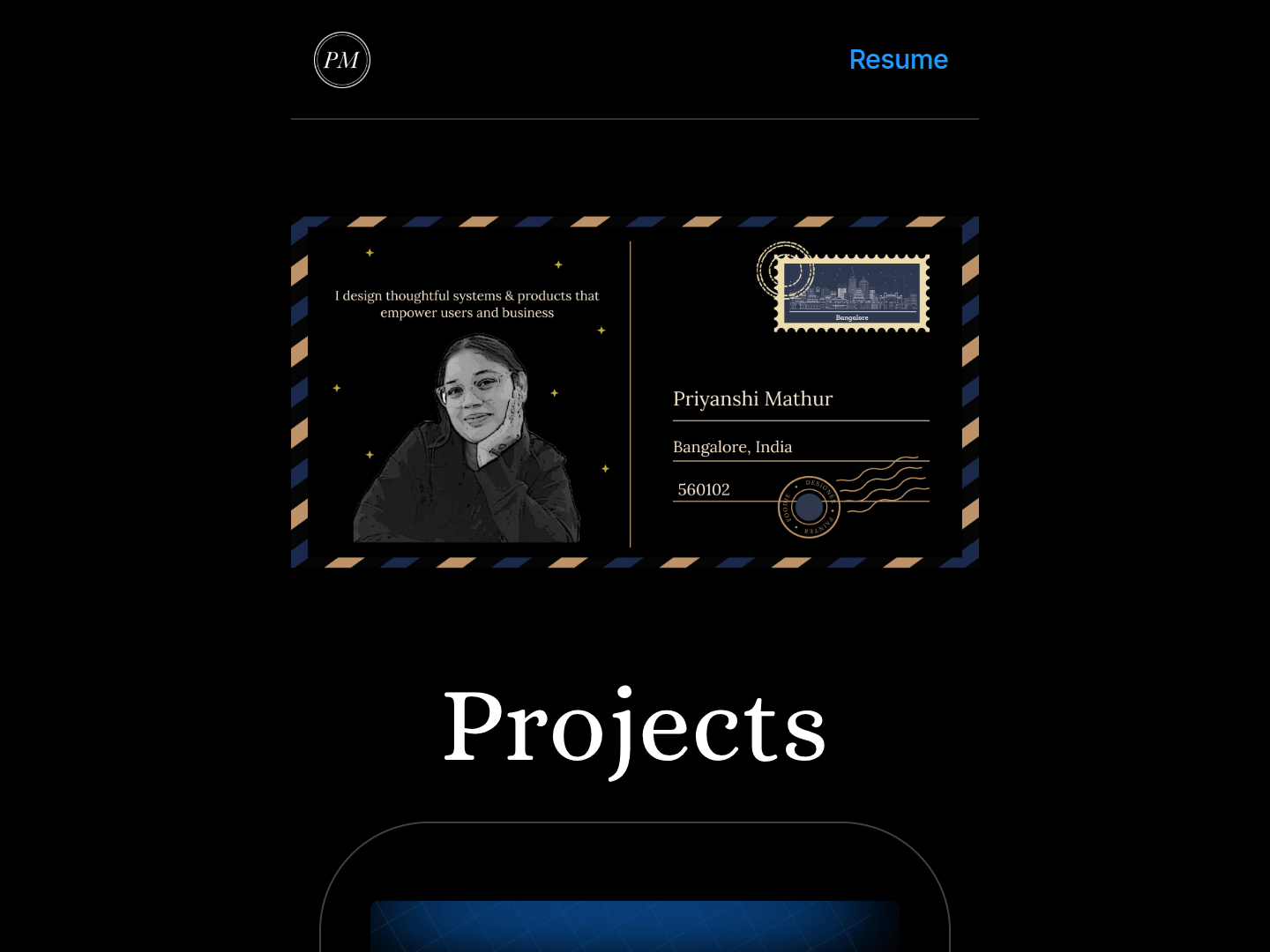 Priyanshi Mathur Portfolio