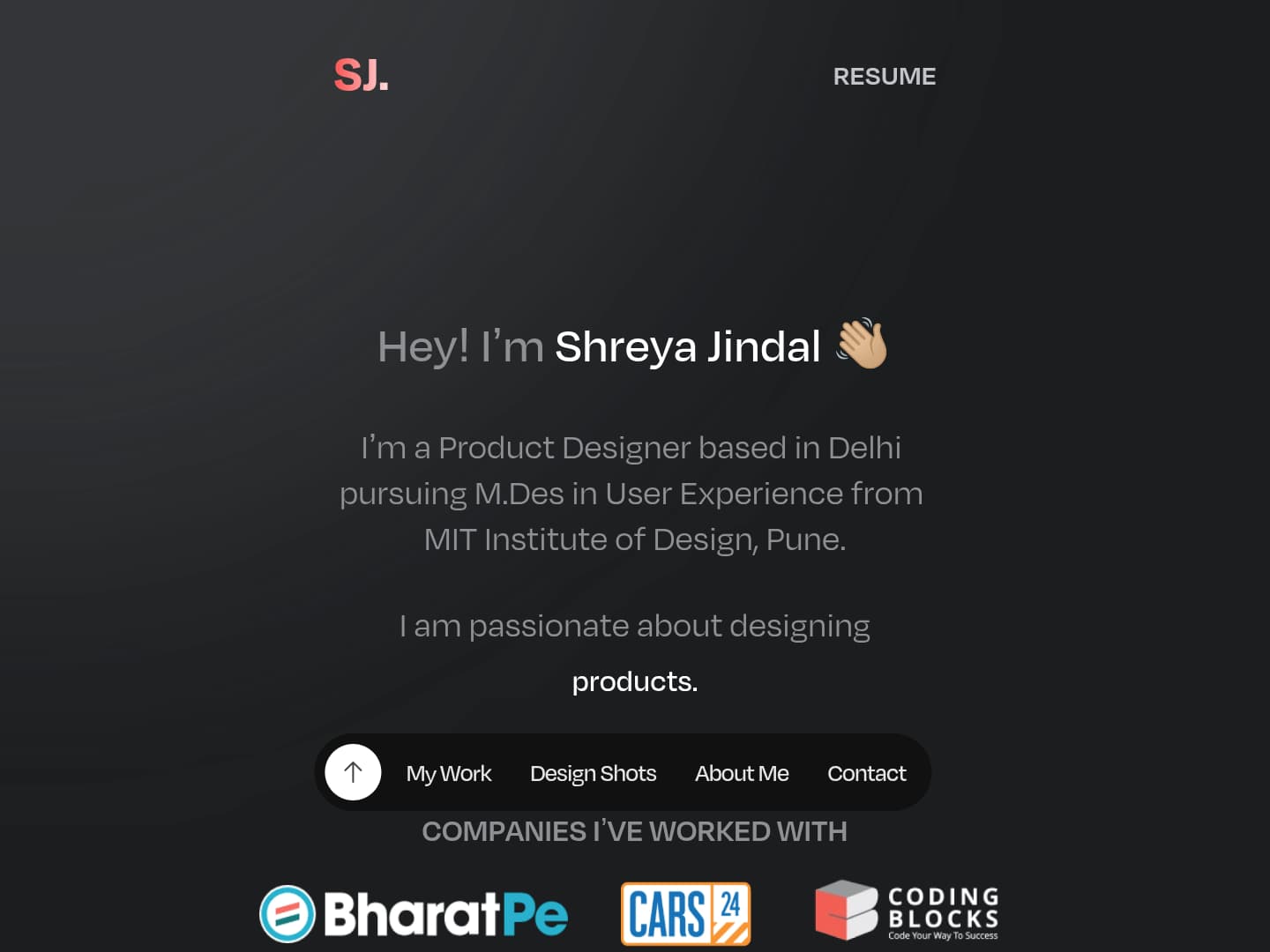 Shreya Jindal Portfolio