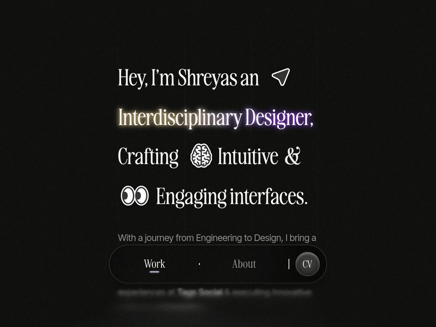 Shreyas Bhosale Portfolio