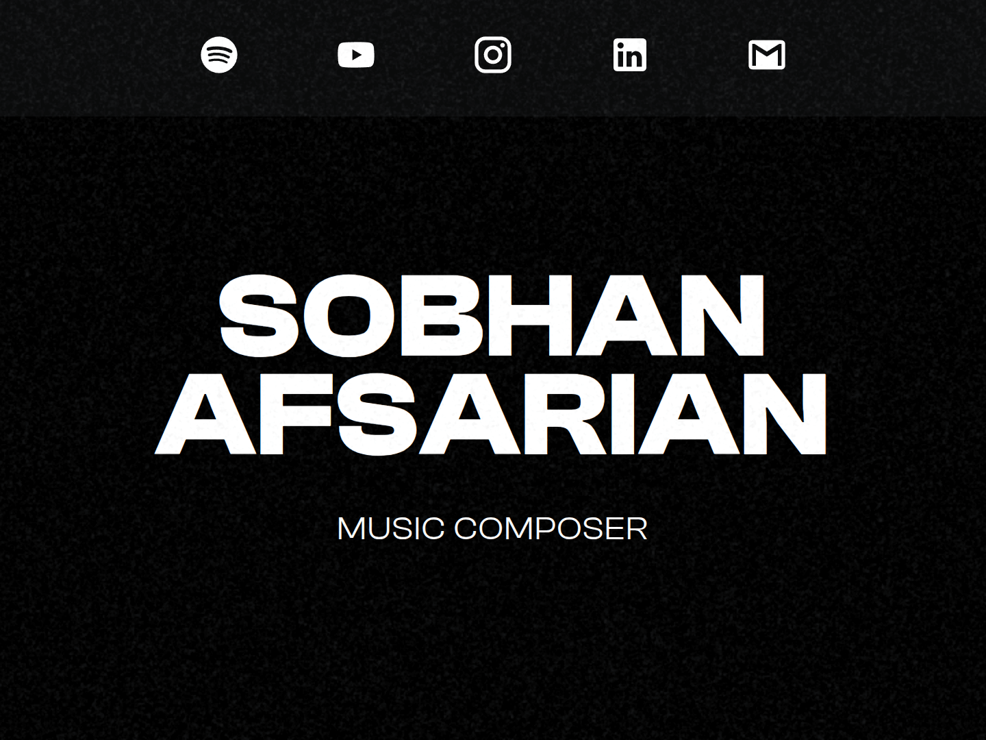 Sobhan Afsarian Portfolio