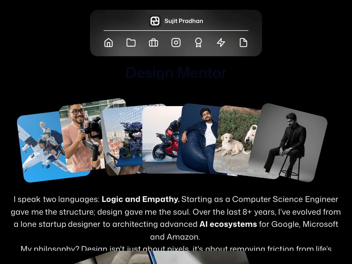 Sujit Pradhan Portfolio