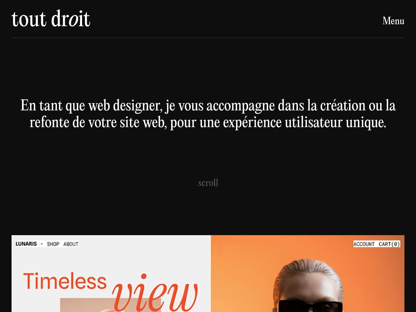 Toutdroit Studio Portfolio