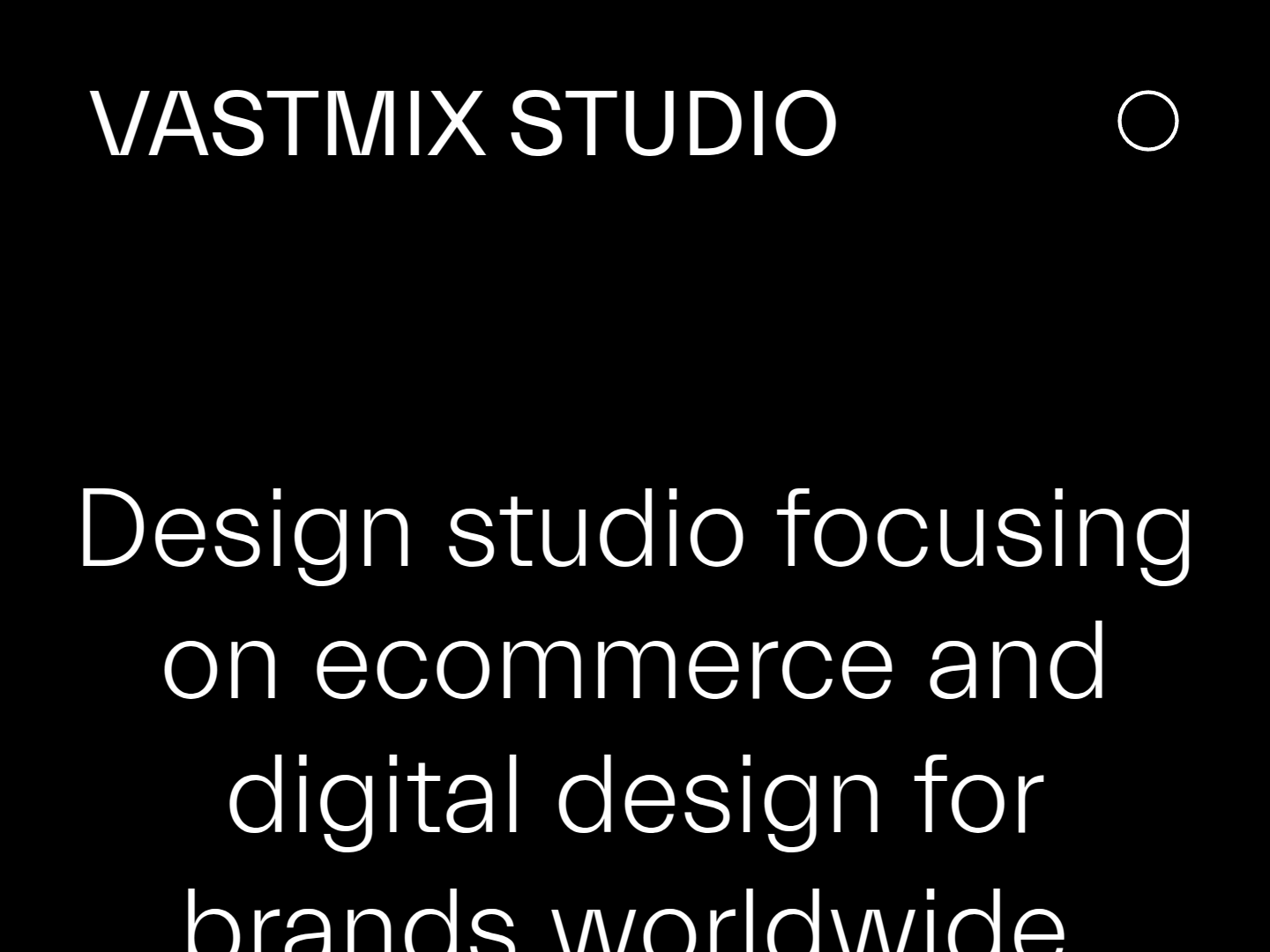 Vastmix Studio Portfolio
