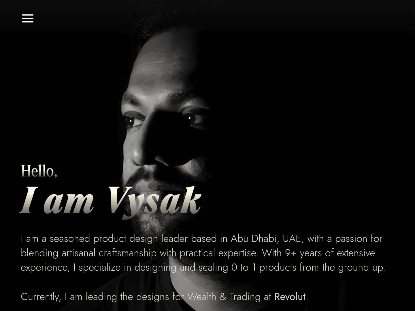 Vysak Portfolio